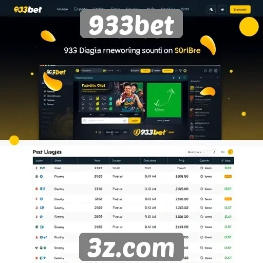 Experiência do usuário e interface do site 933bet